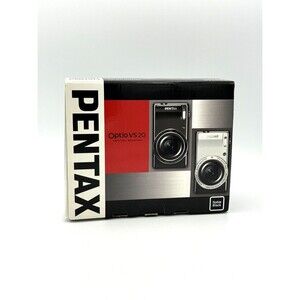 Pentax Optio VS20 16.0 MP Digital Camera Black Battery Charger USB New‎ Open Box